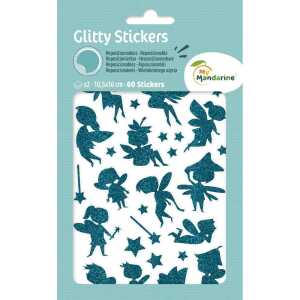 Glitty, 2 Stickerbg 10,5x16cm, Feen
