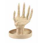 Tablett linke Hand Skelett