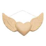 Votivfigur Herz mit Flügeln