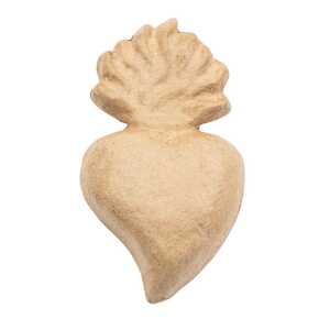 Votivfigur Herz mit Flamme