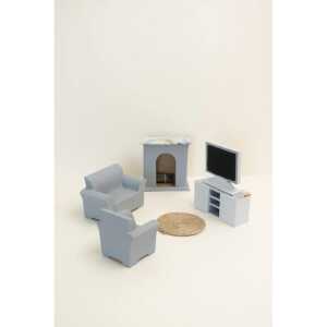 6 Miniaturen sortiert, Wohnzimmer