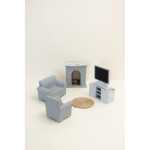 6 Miniaturen sortiert, Wohnzimmer