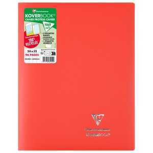 KB Heft Opak 24X32 48Bl FR-Lin Rot