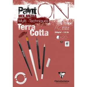 Block PaintON Terra A2 20Bl 250g