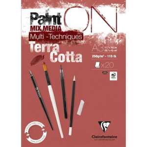 Block PaintON Terra A3 20Bl 250g
