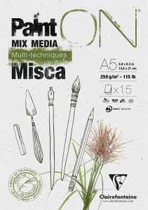 PaintON MISCA Block A5 15Bl 250g
