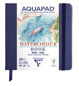 Aquapad Notizbuch 14x14 24Bl 300 g