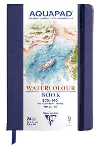 Aquapad Notizbuch 14x21 24Bl 300 g