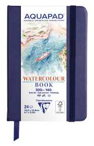 Aquapad Notizbuch A6 24F 300 g