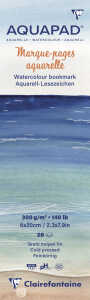 Aquapad Lesezeichen 6x20 20Bl 300g