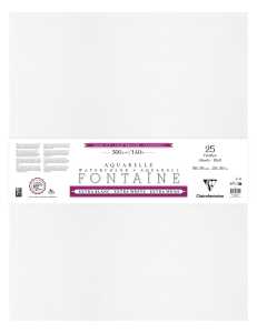 Font.weiß feink 56x76 25Bl Büttenrd