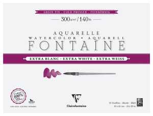 Font. weiß feink Block 61x46 12Bl