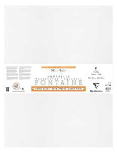 Font. weiß satin 56x76 5Bl Büttenrd