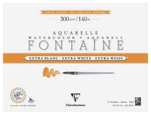 Font. weiß satin Block 61x46 12Bl