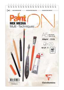 PaintON Spir weis 20 Bl 250 g A5+