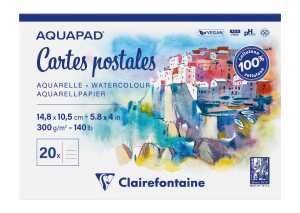 Block Aquapad Reise 300g 20Bl A6 PK