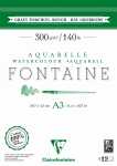 FontaineBlock A3 12Bl 300g rau 2Sgl