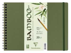 Spiralb Bambus 250g 20 Bl 21x16