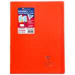 Koverb Heft A4 48Bl frz. Lin PP rot