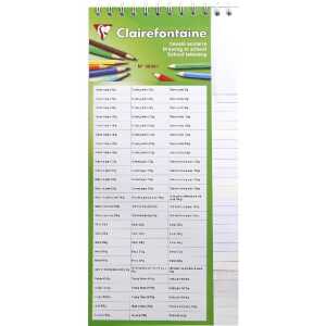 Farbfächer Zeichenpapier