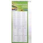 Farbfächer Zeichenpapier