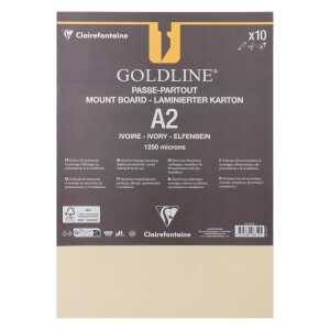 10 Passepartouts A2 elfb 1,25 mm
