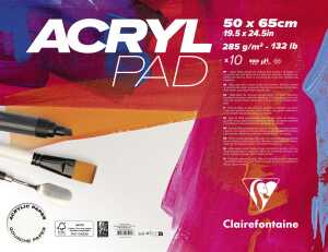Acrylpad 50 x 65 cm 10Bl 285 g