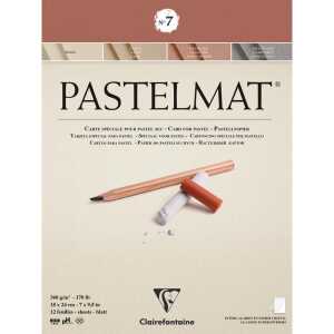 Pastelmat Block 12 Bl 18x24cm 360g
