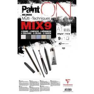 PaintON MIX9 9 Blatt A1 250g