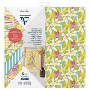 Bedr Papier Pkg 5Bl 30,5x30,5 200g