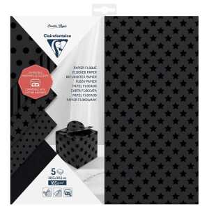 Befl. Papier 5Bl 30,5x30,5 185g