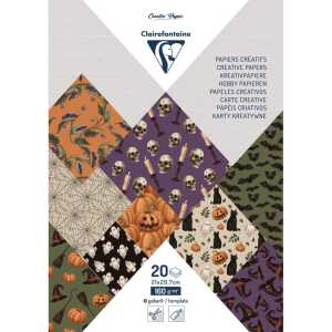 Motivblock A4 20Bl 160g Halloween