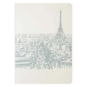 A5-Notizbuch – Dächer von Paris