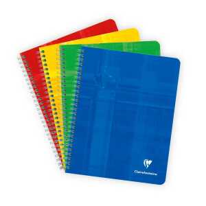 Spiralbuch 16,5x21 lin mRd 90Bl st