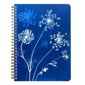 Cyanotyp Spiralheft A5 74 Bl lin st