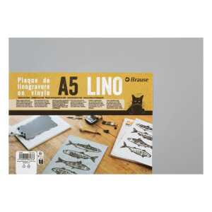 Vinyl-Linolplatte, A5, 3 mm