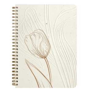 Tulip Spiralheft A5 74Bl dots