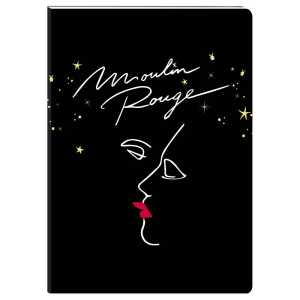 MoulinR NB fl A6 64Bl blanko sort