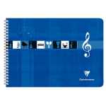 Noten- u Gesangs A4 CF Spirale 25Bl