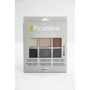 Set 6 Platten PLASTILINE