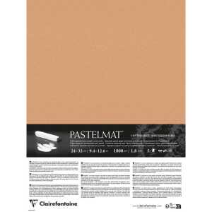 Pastelmat kaschiert 24x32 5Bl siena