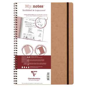 AGE BAG MY.NOTES A4 60Bl lin bn