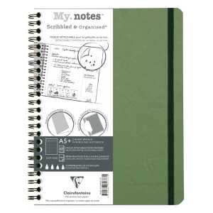 AGE BAG MY.NOTES A5+ 60Bl DOT grün