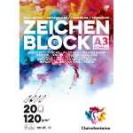 Zeichenblock A3 20 Blatt 120g