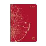 FOREVER Heft A4 90G 48Bl lin rot