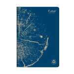 FOREVER Heft A4 90G 48Bl lin blau