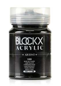 Acryl Rauchschwarz 500ml