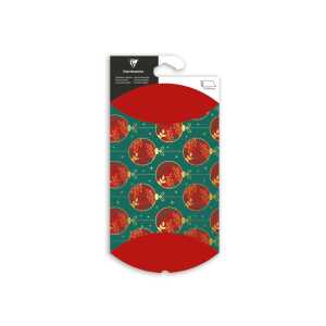 Geschenkbeutel 16x22 Weihnachtkugel