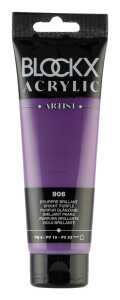 ACRYL Glänzende violette Tube 120ml