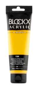 Acryl dunkeltitangelb Tube 120 ml